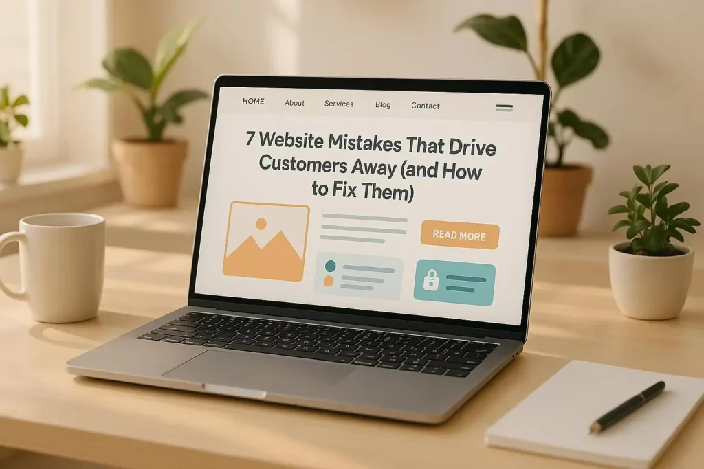 Most Common Website Mistakes