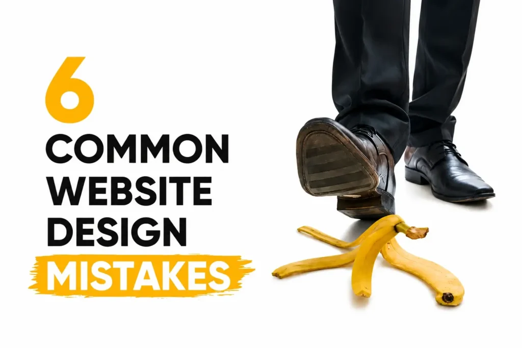 website design mistakes