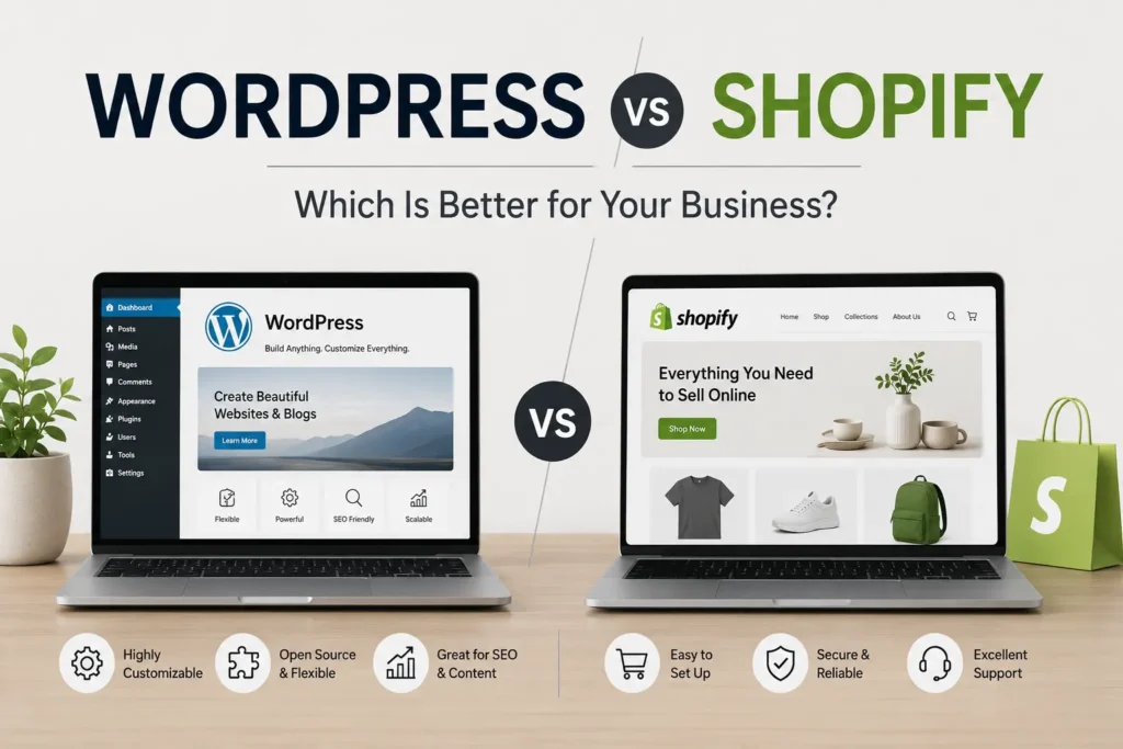 WordPress Vs Shopify